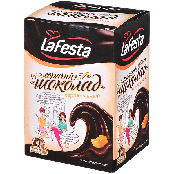 

Горячий шоколад LaFesta Карамель 6 упак. по 10шт