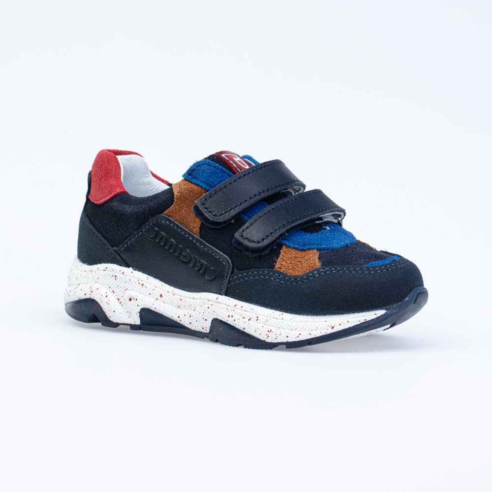 фото Кроссовки для мальчиков котофей цв.синий, красный р.27