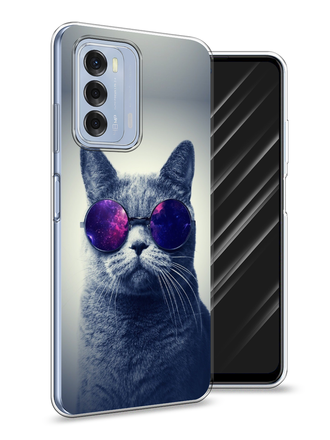 

Чехол Awog на ZTE Blade V40 / ЗТЕ Блэйд V40 "Космический кот", Разноцветный, 136150-1