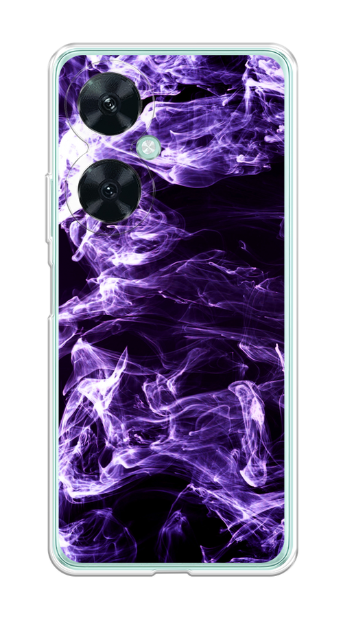 

Чехол на Huawei Nova 11i "Фиолетовый дым", Фиолетовый;белый;черный, 6121750-3