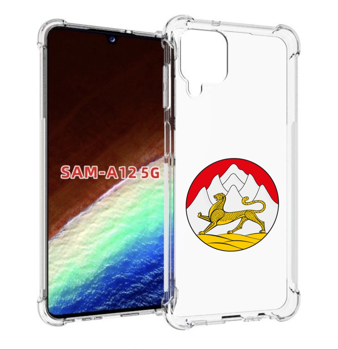 

Чехол MyPads герб-южнои-осетии для Samsung Galaxy A12 (SM-A125F) 2020/21, Прозрачный, Tocco