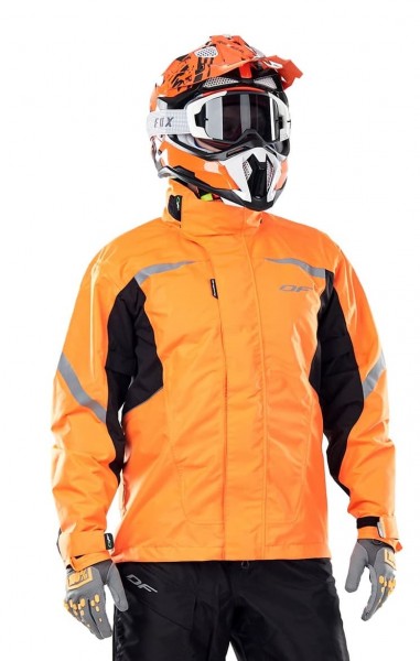 Куртка дождевая Dragonfly Evo Orange (мембрана), размер S