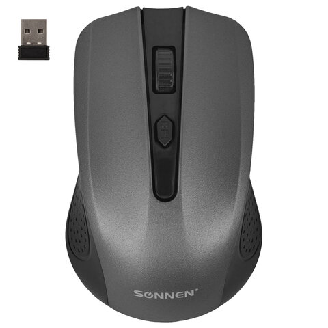 фото Мышь sonnen v99 usb grey