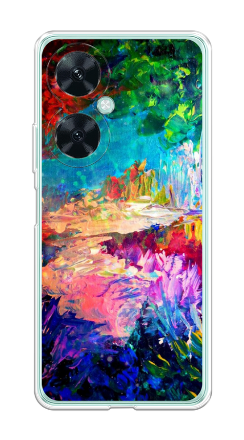 

Чехол на Huawei Nova 11i "Лес-гуашь", Синий;розовый;зеленый, 6121750-4