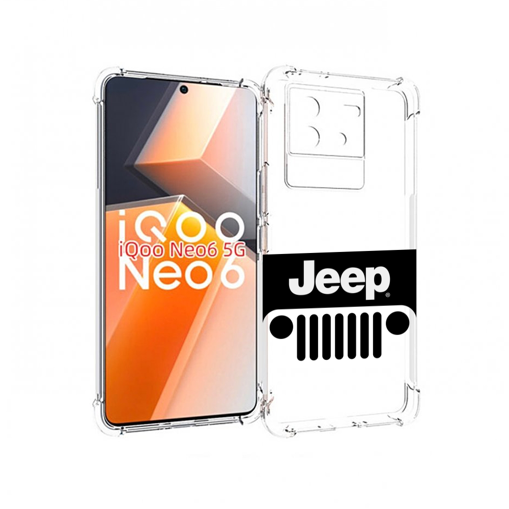 

Чехол MyPads jeep-3 мужской для Vivo iQoo Neo 6 5G, Прозрачный, Tocco