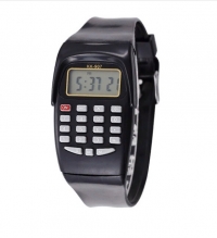 Электронные наручные часы со встроенным  8-разрядным калькулятором KK-907