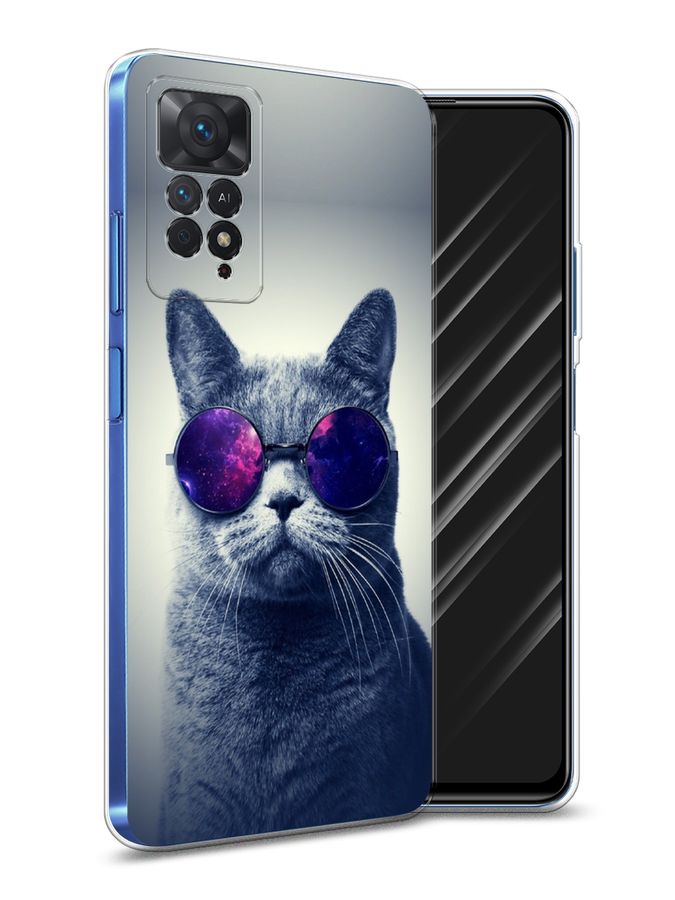 

Чехол Awog на Xiaomi Redmi Note 11 Pro "Космический кот", Разноцветный, 315650-1