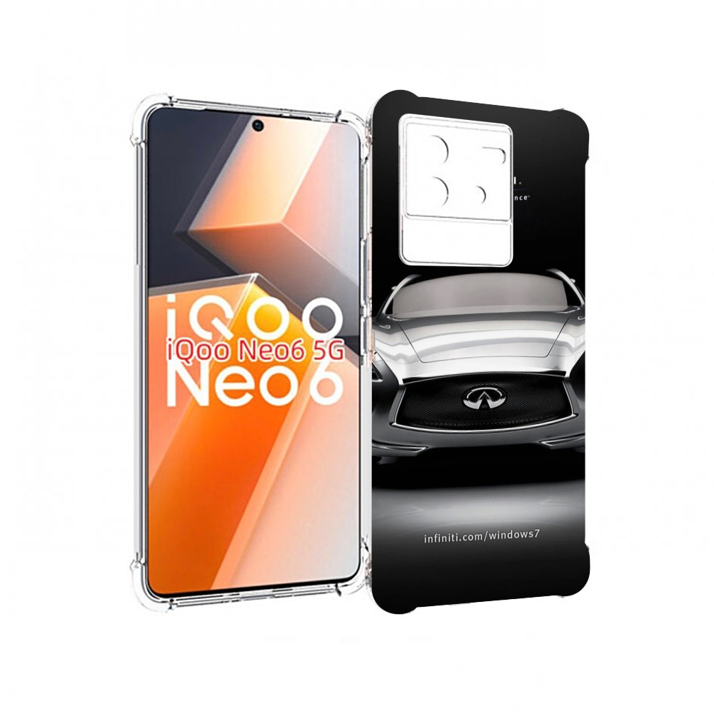

Чехол MyPads infiniti-1 для Vivo iQoo Neo 6 5G, Прозрачный, Tocco