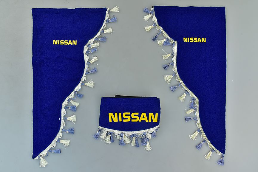 

Ламбрекен NISSAN Синий с серо-синим, Серый;синий