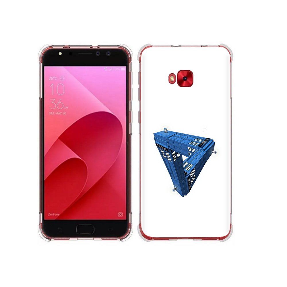 

Чехол MyPads Tocco для Asus ZenFone 4 Selfie головолока абстракция (PT76274.652.291), Прозрачный, Tocco