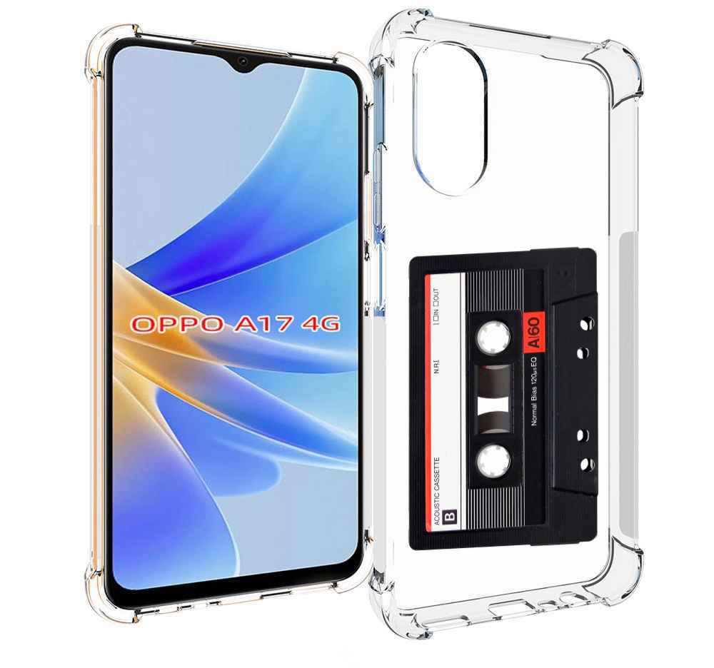 

Чехол MyPads касета для OPPO A17, Прозрачный, Tocco