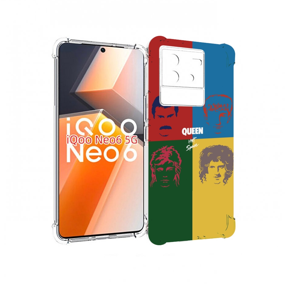 

Чехол MyPads hot space queen альбом для Vivo iQoo Neo 6 5G, Прозрачный, Tocco