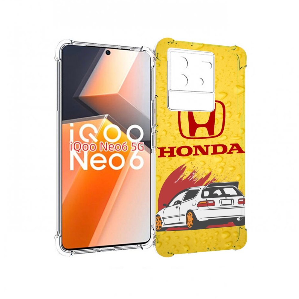 

Чехол MyPads honda-motor для Vivo iQoo Neo 6 5G, Прозрачный, Tocco