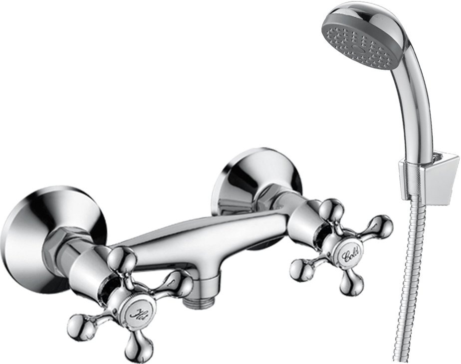 

Смеситель для душа Decoroom SO54 SO54055, Серебристый, SO54 SO54055
