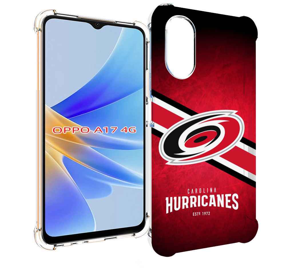 

Чехол MyPads каролина харрикеинс мужской для OPPO A17, Прозрачный, Tocco