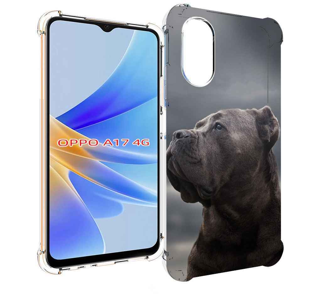 

Чехол MyPads кане корсо для OPPO A17, Прозрачный, Tocco