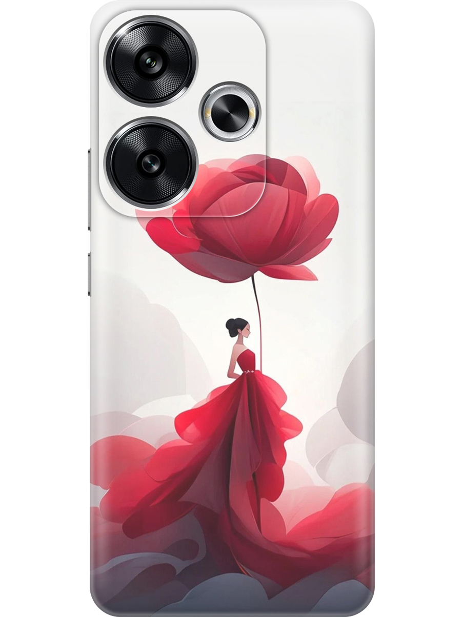 

Силиконовый чехол на Xiaomi Redmi Turbo 3, Poco F6 с принтом 808078, Прозрачный;белый;красный, 783980821