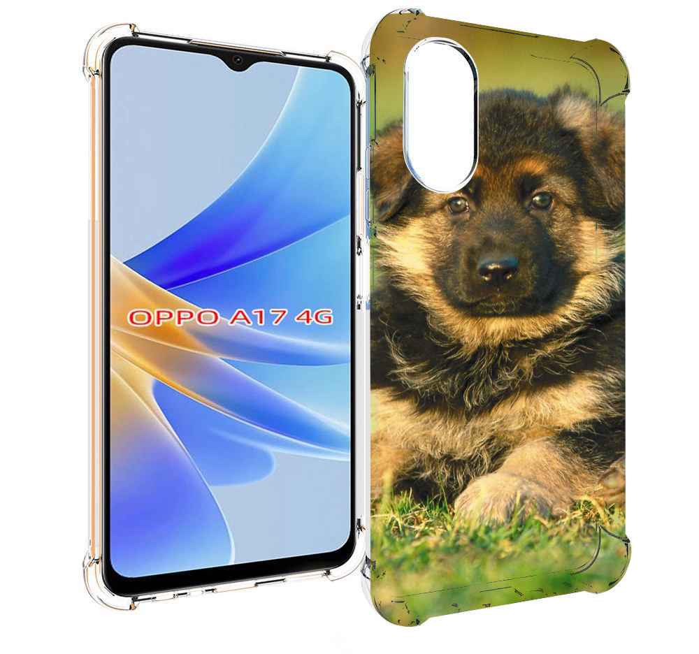 

Чехол MyPads кавказская овчарка для OPPO A17, Прозрачный, Tocco