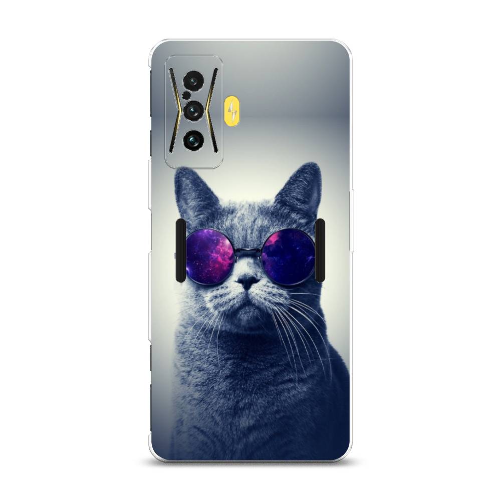 

Чехол Awog на Xiaomi Redmi K50 GE/F4 GT "Космический кот", Разноцветный, 314950-1
