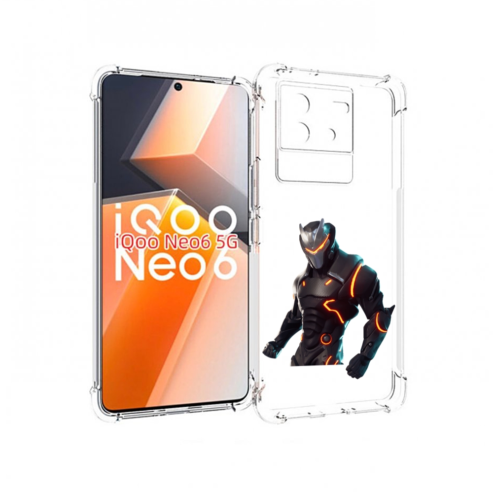 

Чехол MyPads fortnite-1 для Vivo iQoo Neo 6 5G, Прозрачный, Tocco