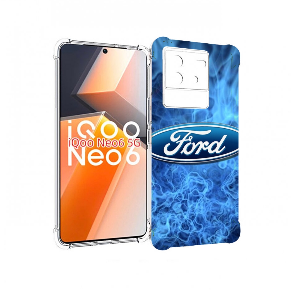 

Чехол MyPads ford-22 м для Vivo iQoo Neo 6 5G, Прозрачный, Tocco