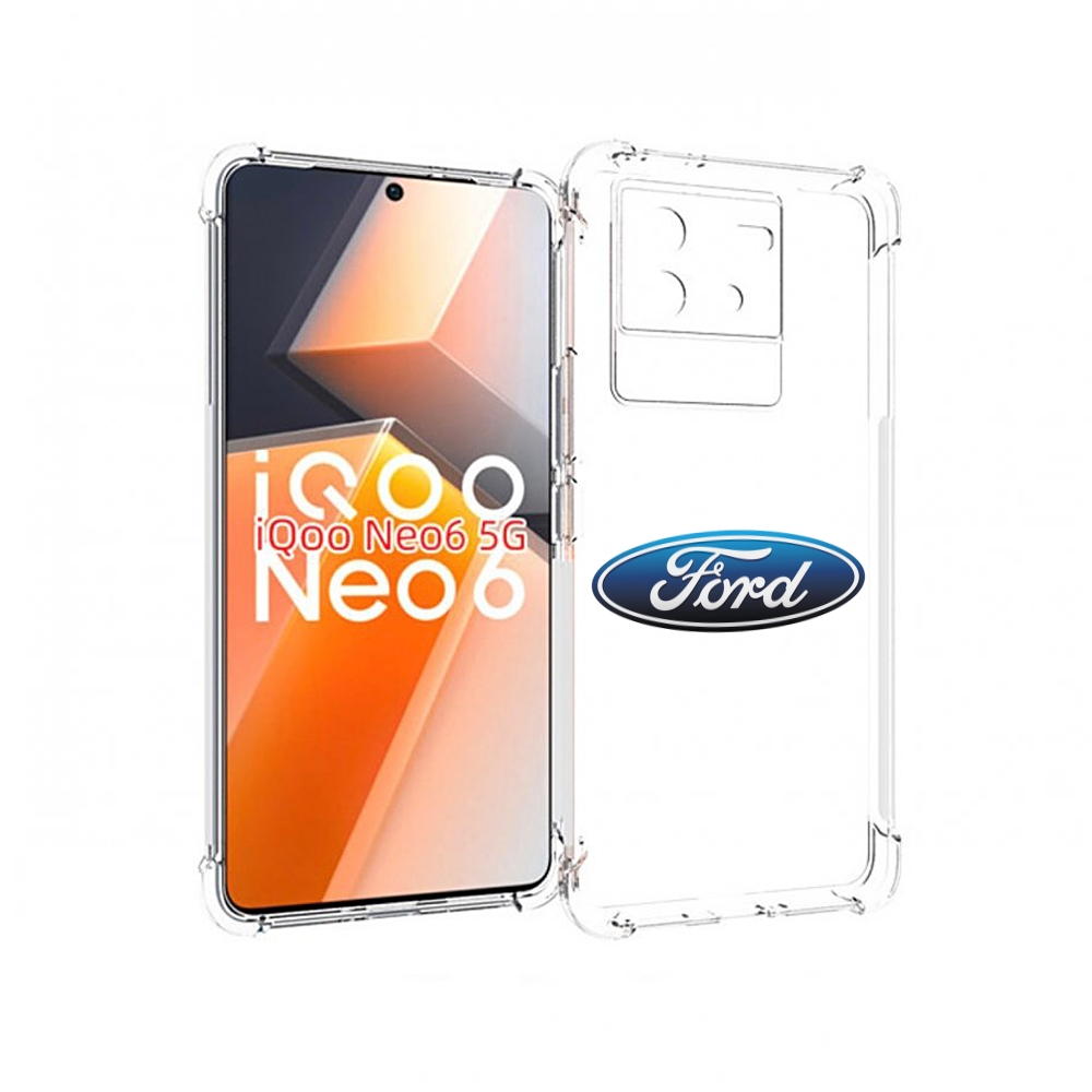 

Чехол MyPads ford-3 мужской для Vivo iQoo Neo 6 5G, Прозрачный, Tocco
