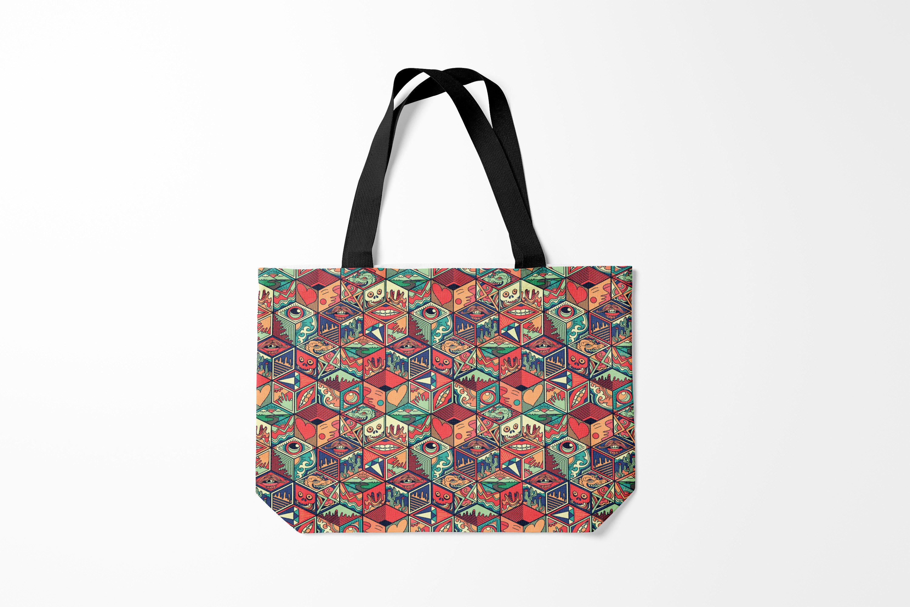 

Сумка шoппер унисекс Burnettie Urban Style CubaКуба, синий, Разноцветный, Urban Style CubaКуба
