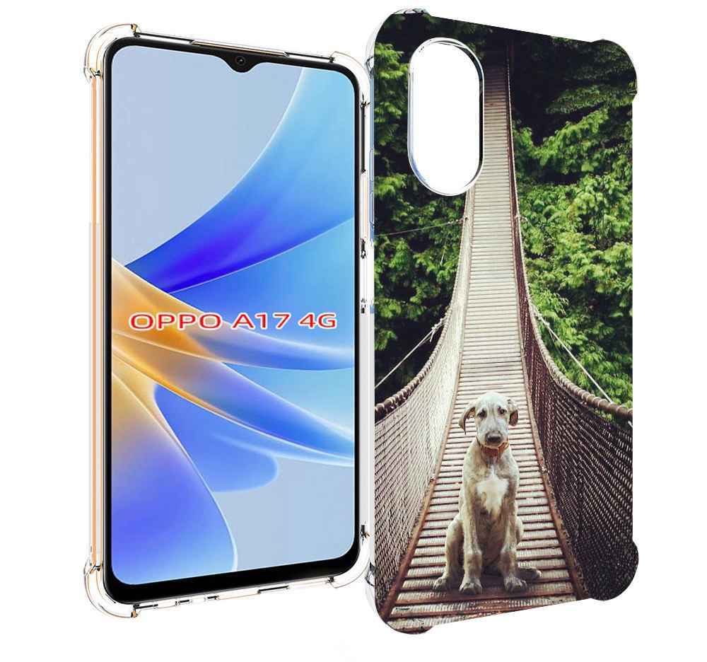 

Чехол MyPads ирландскии волкодав для OPPO A17, Прозрачный, Tocco