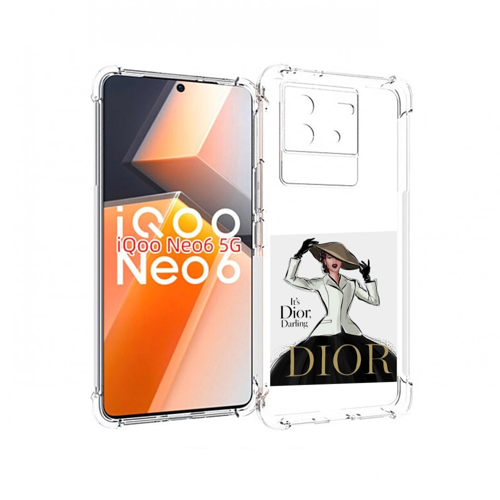 

Чехол MyPads drawings of sketches для Vivo iQoo Neo 6 5G, Прозрачный, Tocco