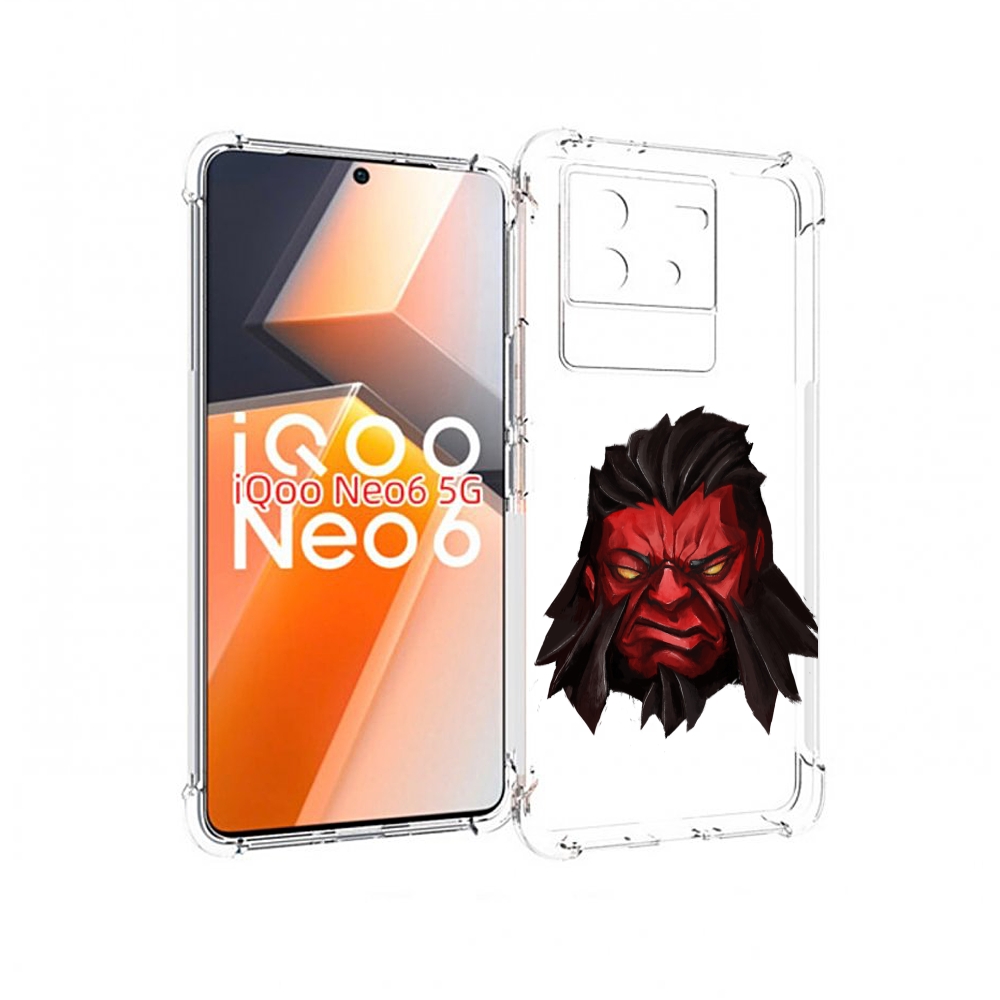

Чехол MyPads dota-2-axe для Vivo iQoo Neo 6 5G, Прозрачный, Tocco