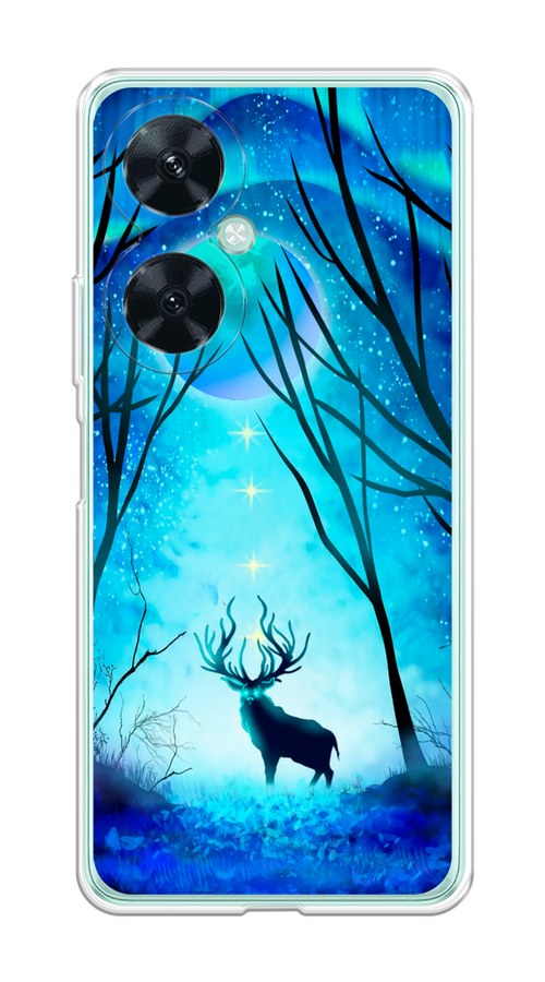 

Чехол на Huawei Nova 11i "Олень северное сияние", Синий;черный;голубой, 6121750-1