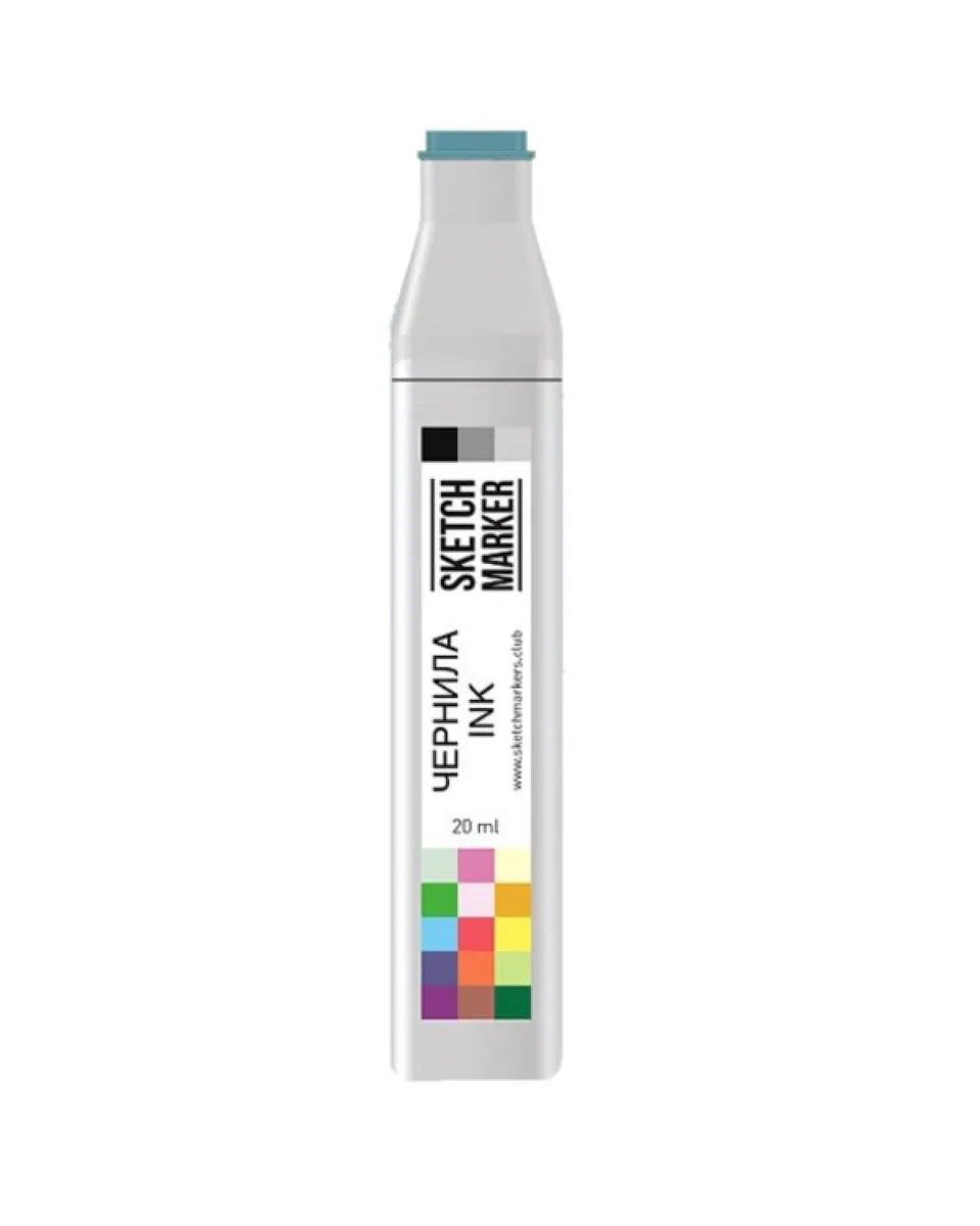 

Чернила спиртовые SKETCHMARKER 20мл цвет BG62 Myrtle Green, Зеленый