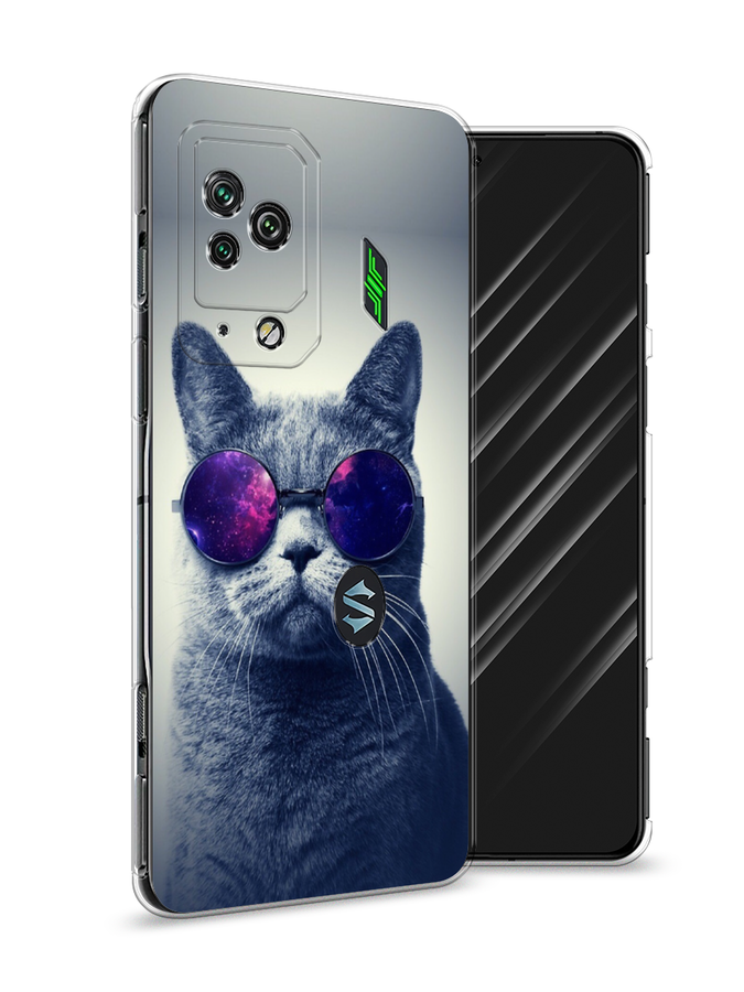 

Чехол Awog на Xiaomi Black Shark 5 Pro "Космический кот", Разноцветный, 314150-1