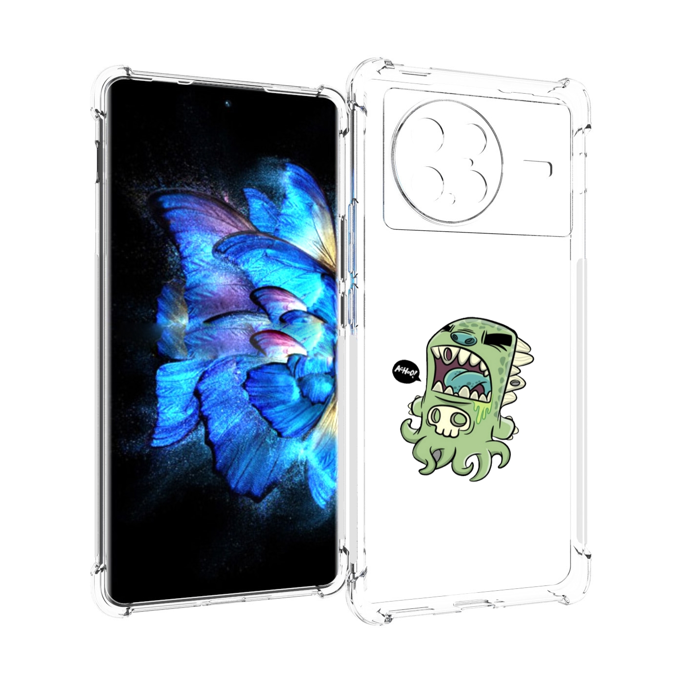 

Чехол MyPads crop для Vivo X Note 5G, Прозрачный, Tocco