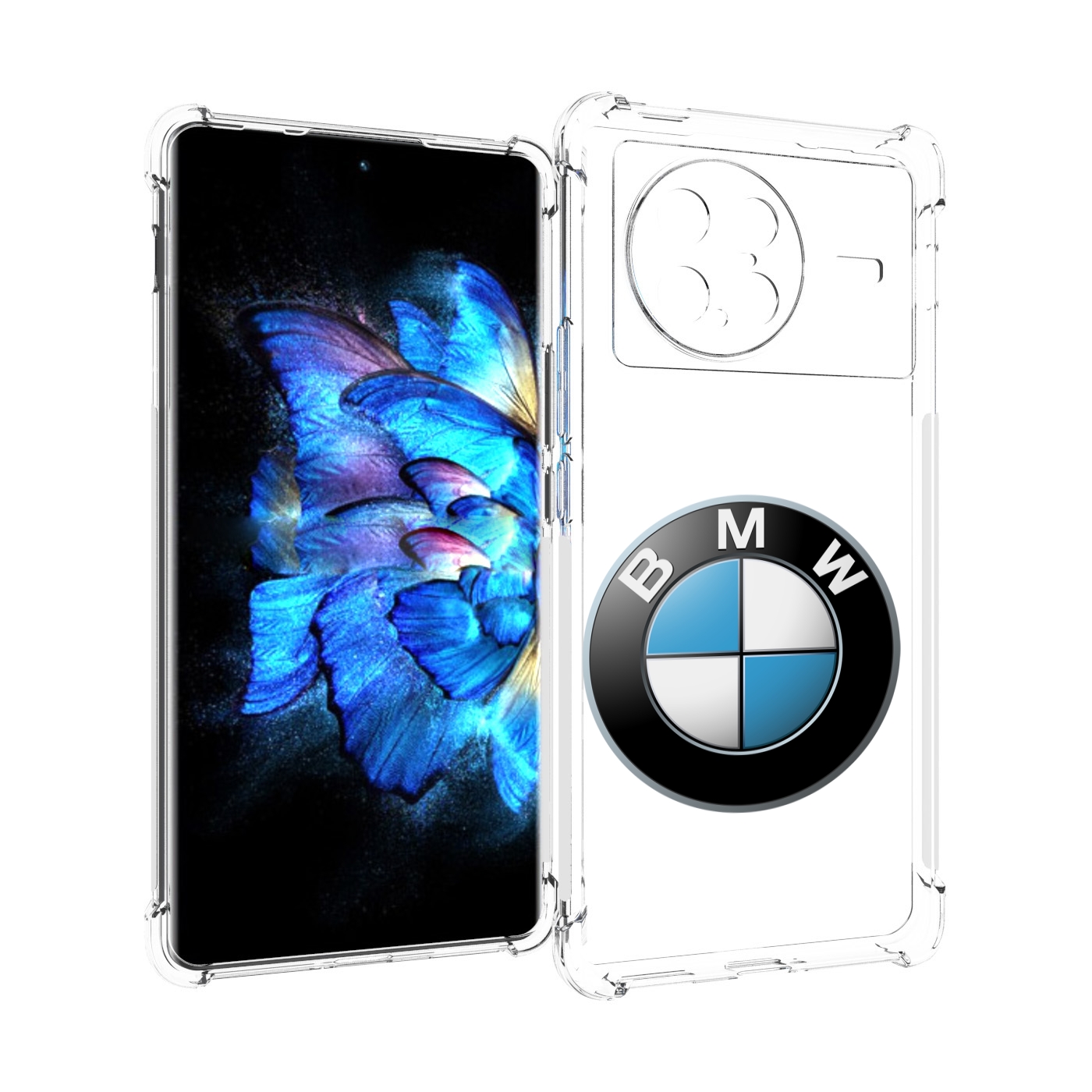 

Чехол MyPads bmw-7 мужской для Vivo X Note 5G, Прозрачный, Tocco