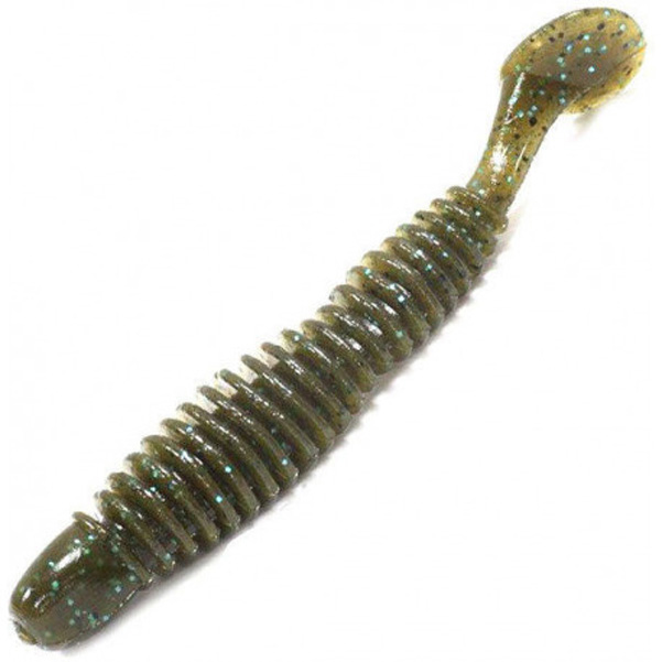 

Силиконовая приманка Reins Bubbring Shad 3" #002, Зеленый