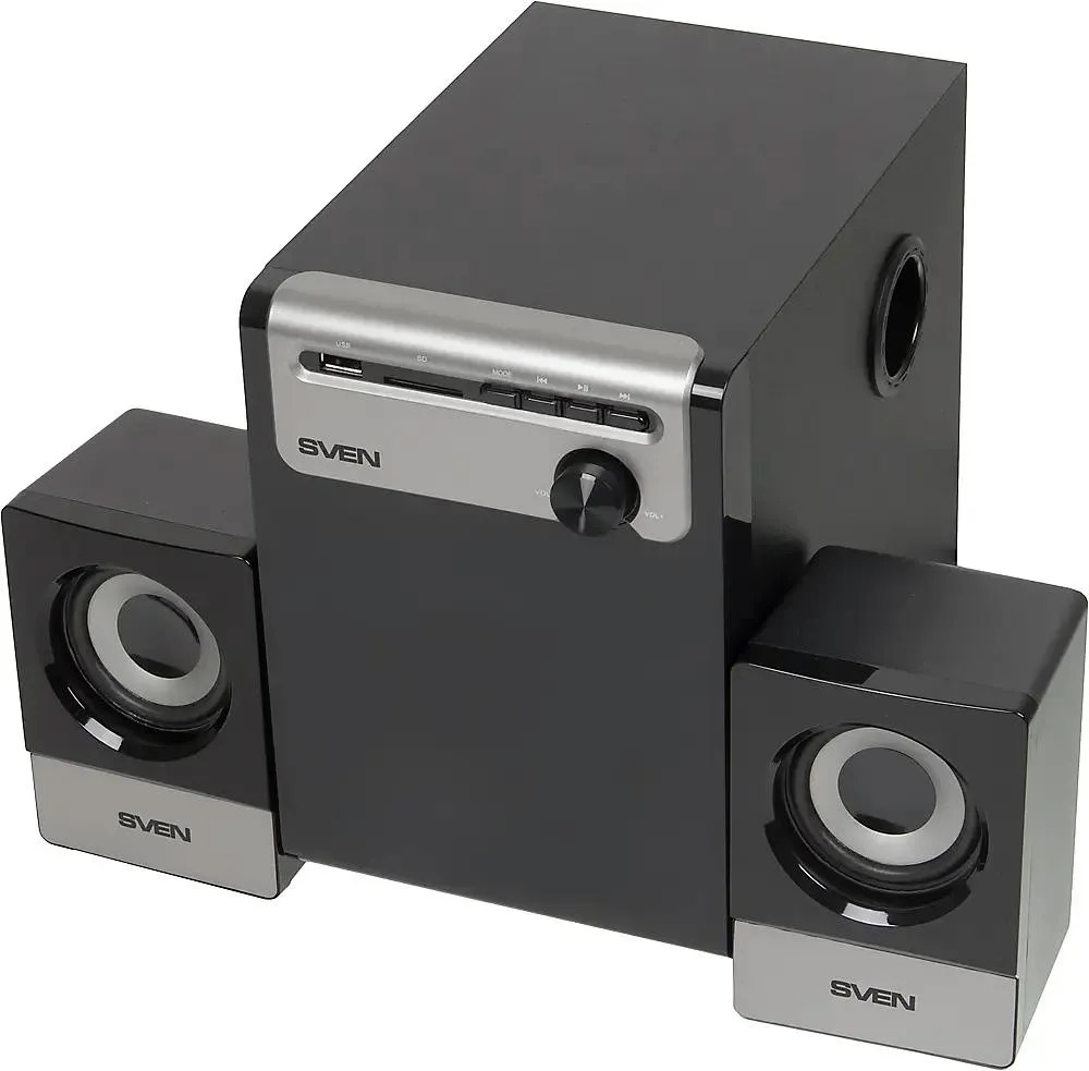 

Колонки Sven MS-110, 2.1, черный sv-014056, Колонки Sven MS-110, 2.1, черный [sv-014056]