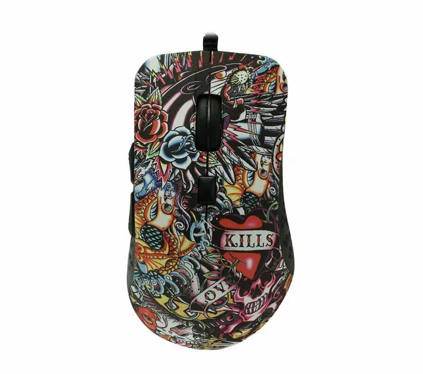 Проводная мышь QUMO Dragon War Splash M40 черный (23602)
