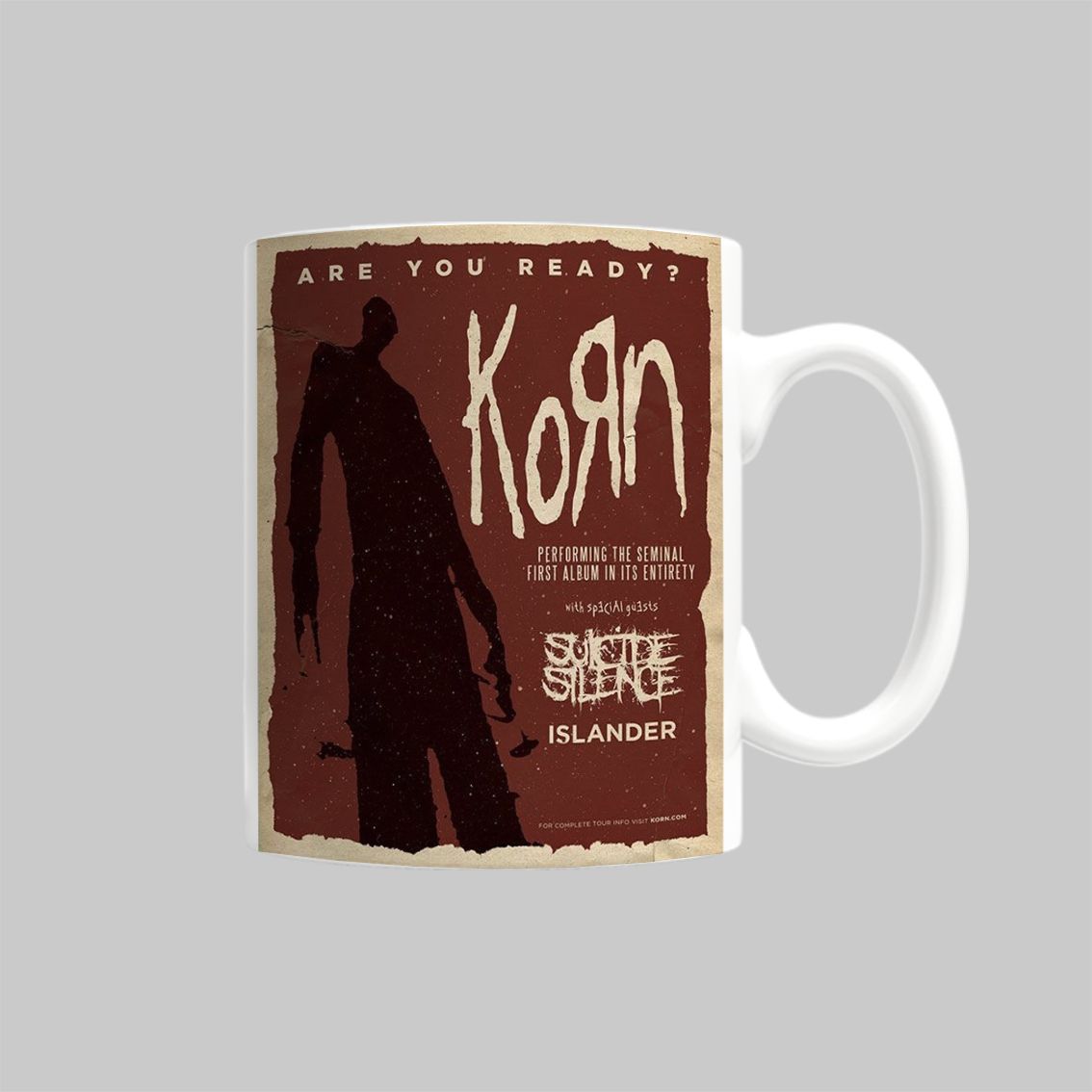 

Кружка Korn Корн рок атрибутика