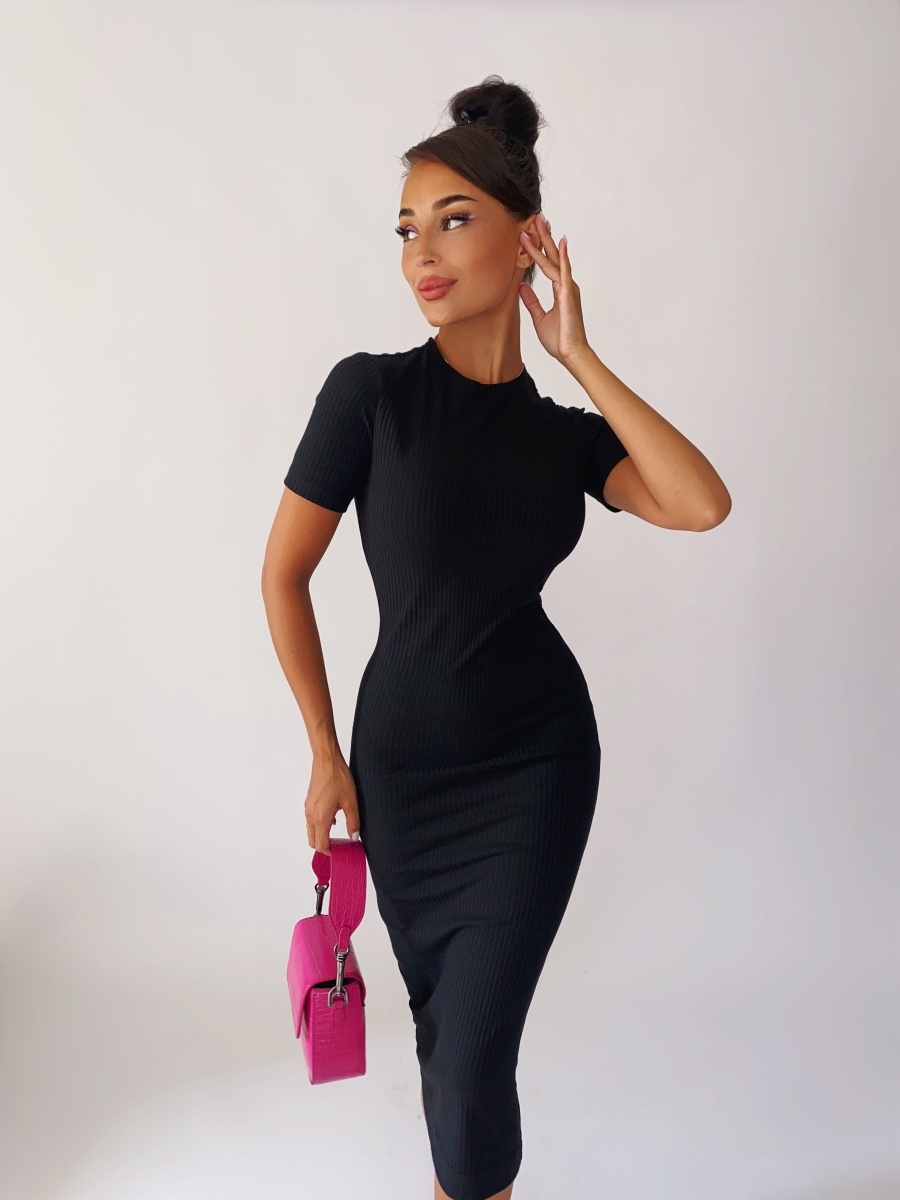 

Платье женское I LOVE SHOPPING 1046 черное XS, Черный, 1046