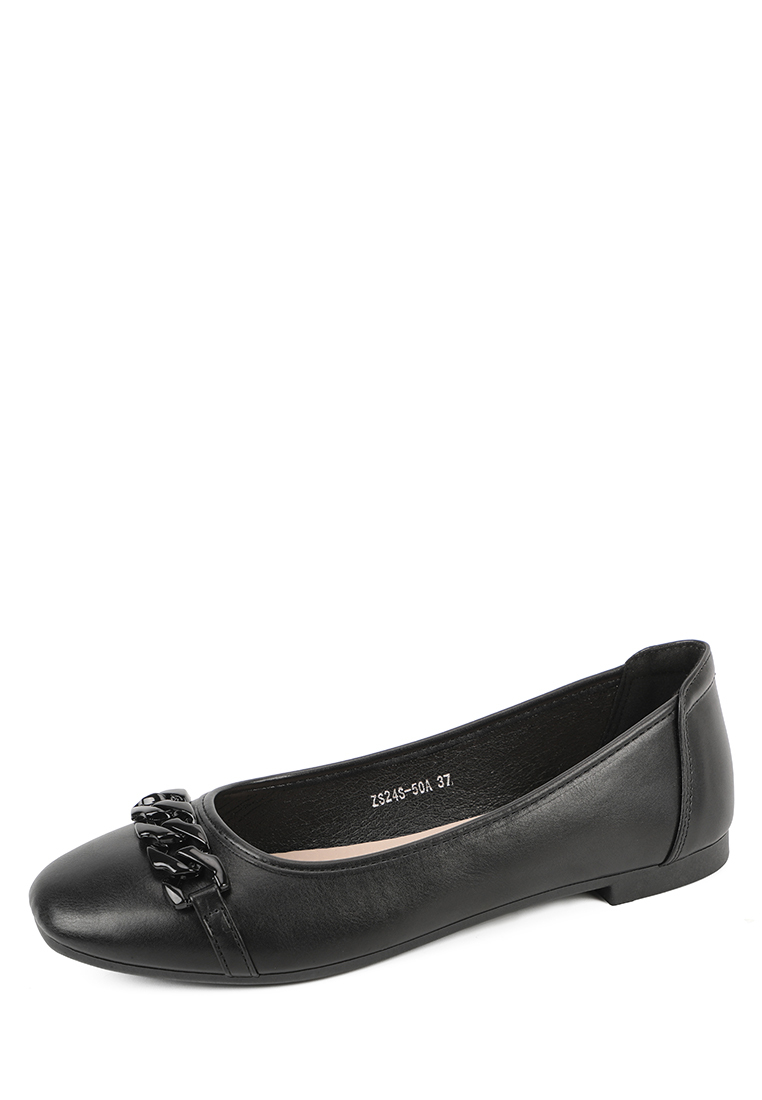

Балетки женские T.Taccardi 225289-225290 черные 38 RU, Черный, 225289-225290