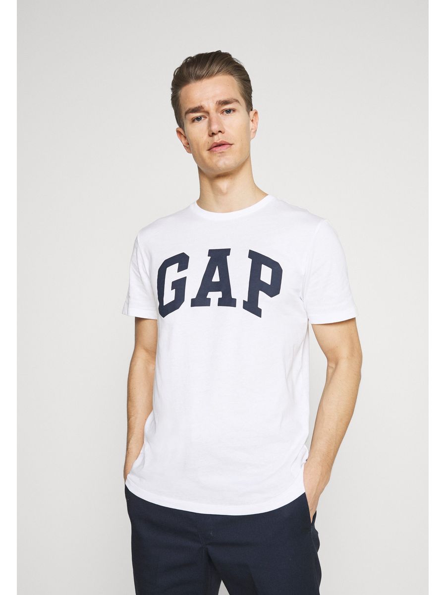

Футболка мужская GAP GP022O081 белая XL, Белый, GP022O081