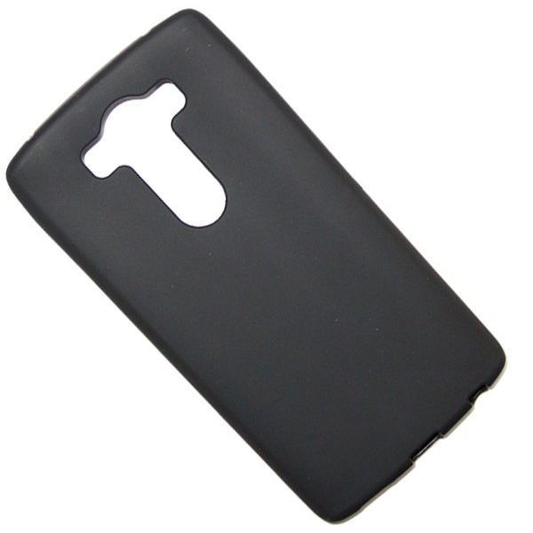 Чехол для LG H961s (V10) силиконовый матовый <черный>