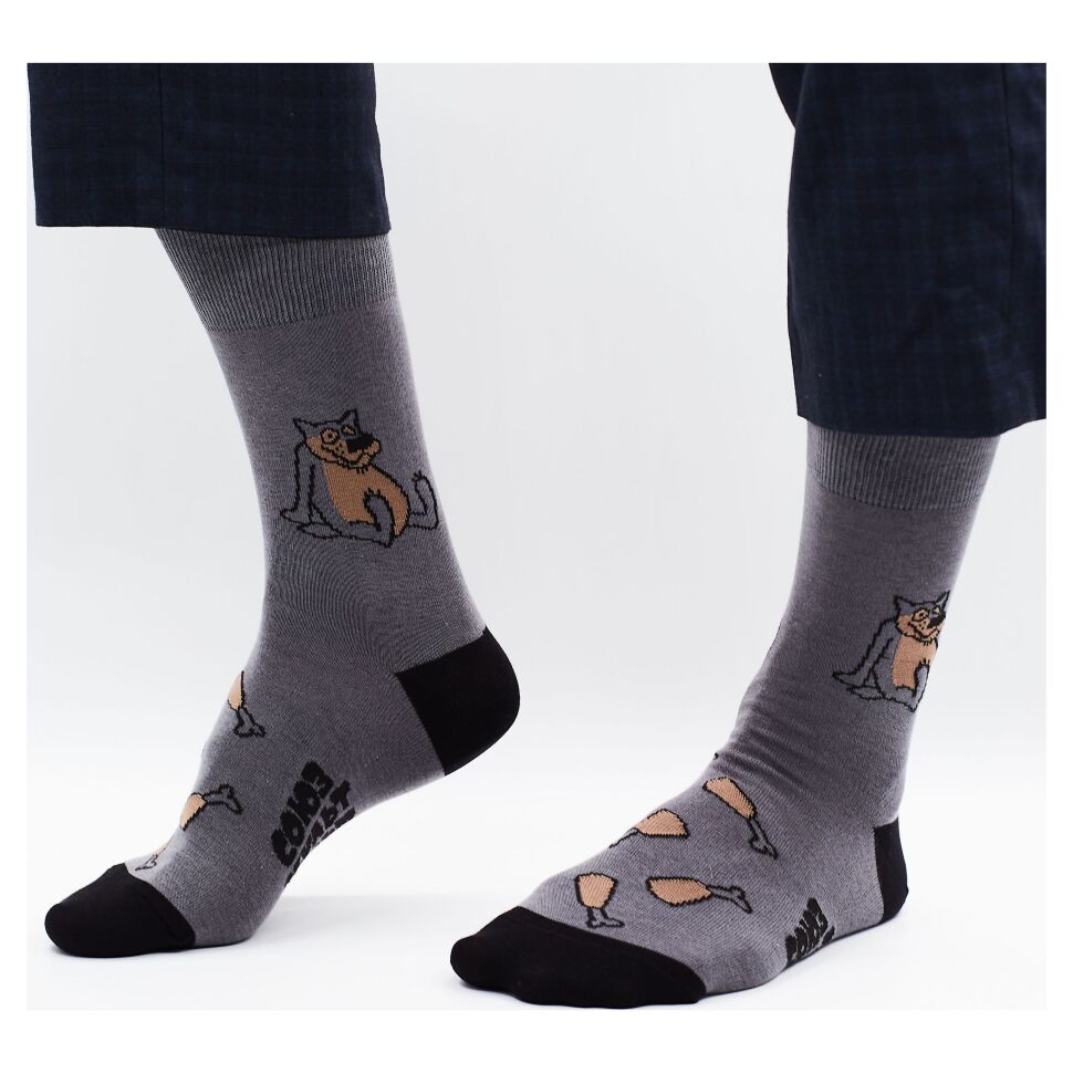 

Носки мужские St. Friday Socks SS21-990-19 серые, Серый, smf-1141-14