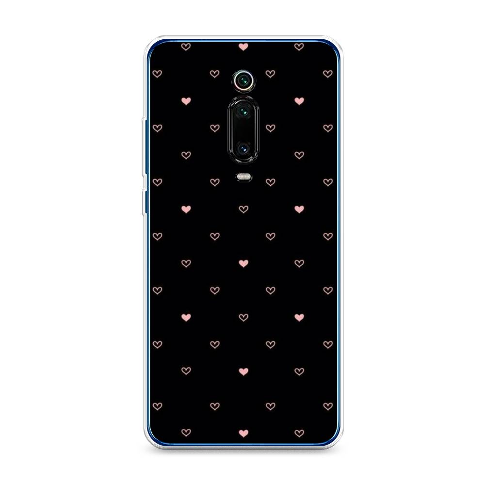 

Чехол Awog на Xiaomi Mi 9T/9T Pro/Redmi K20/K20 Pro "Черный фон и сердечки", Разноцветный, 35750-3