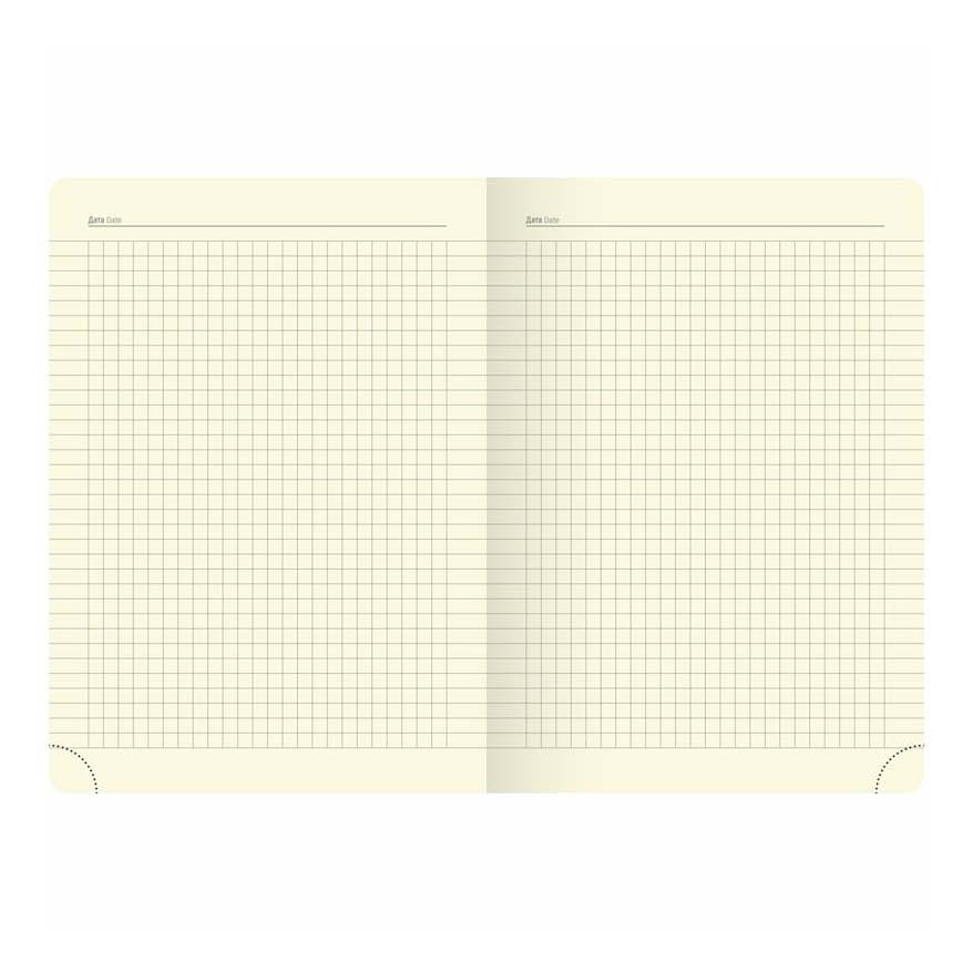 Записная книжка Berlingo Fuze А6 11 х 15,5 см в клетку желтый 80 листов
