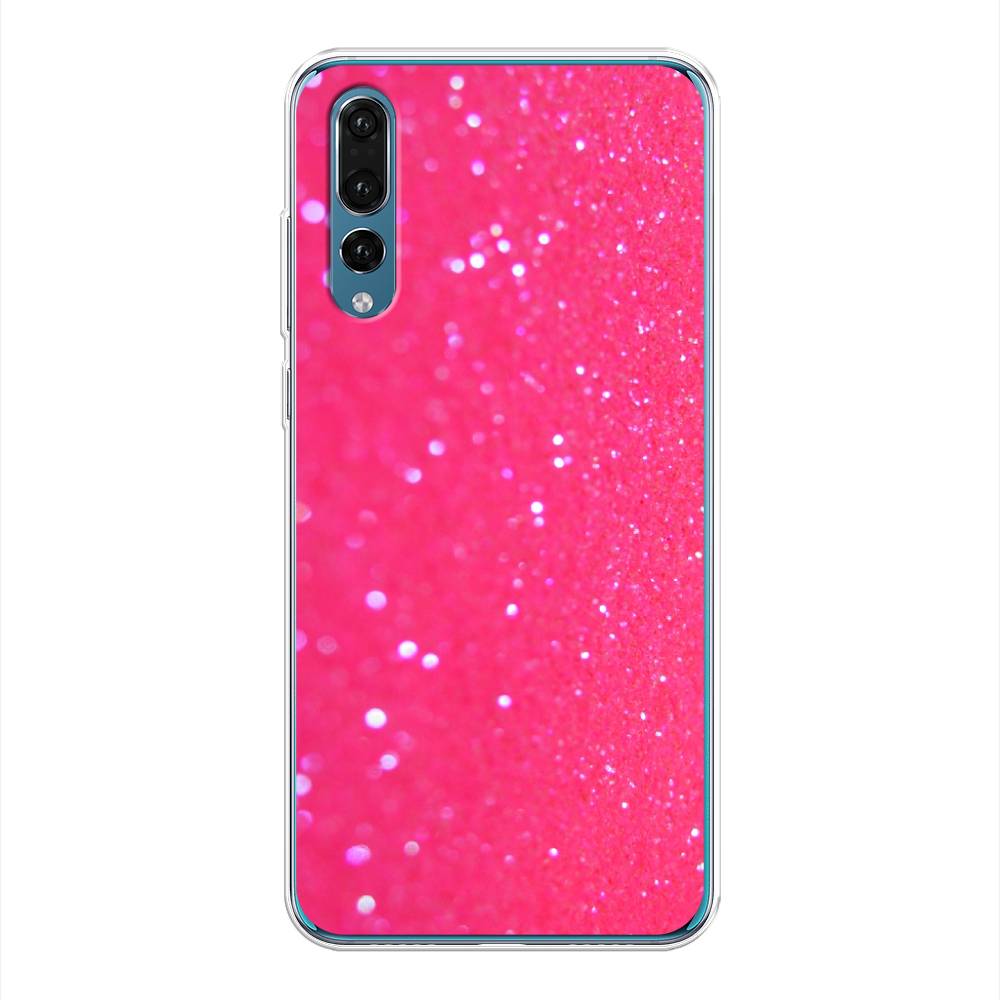 

Чехол Awog "Малиновые блестки рисунок" для Huawei P20 Pro