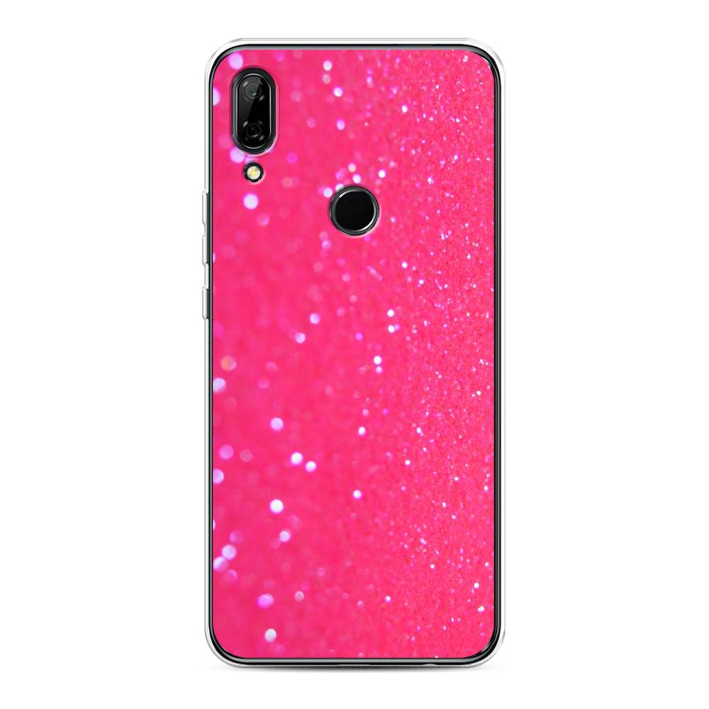 

Чехол Awog "Малиновые блестки рисунок" для Huawei P Smart Z