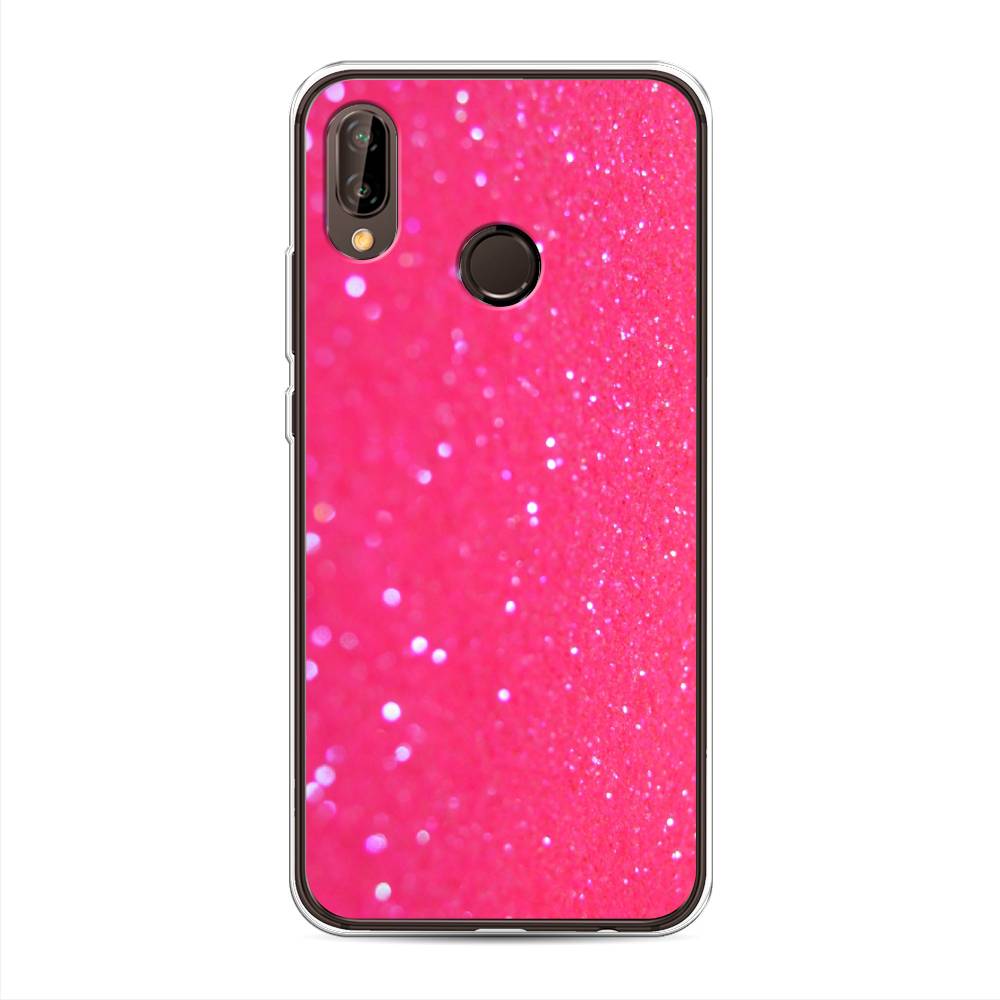 

Чехол Awog "Малиновые блестки рисунок" для Huawei Nova 3