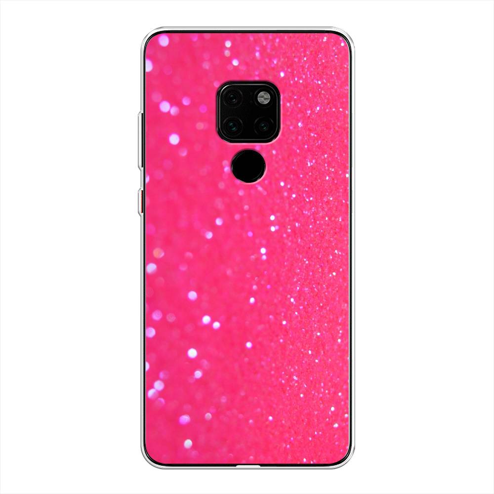 

Чехол Awog "Малиновые блестки рисунок" для Huawei Mate 20